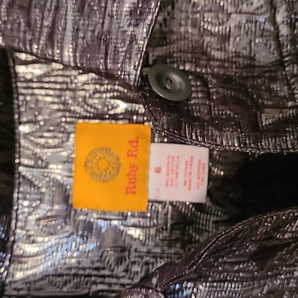 Ruby Road metallic look jacket - Picture 2 of 5